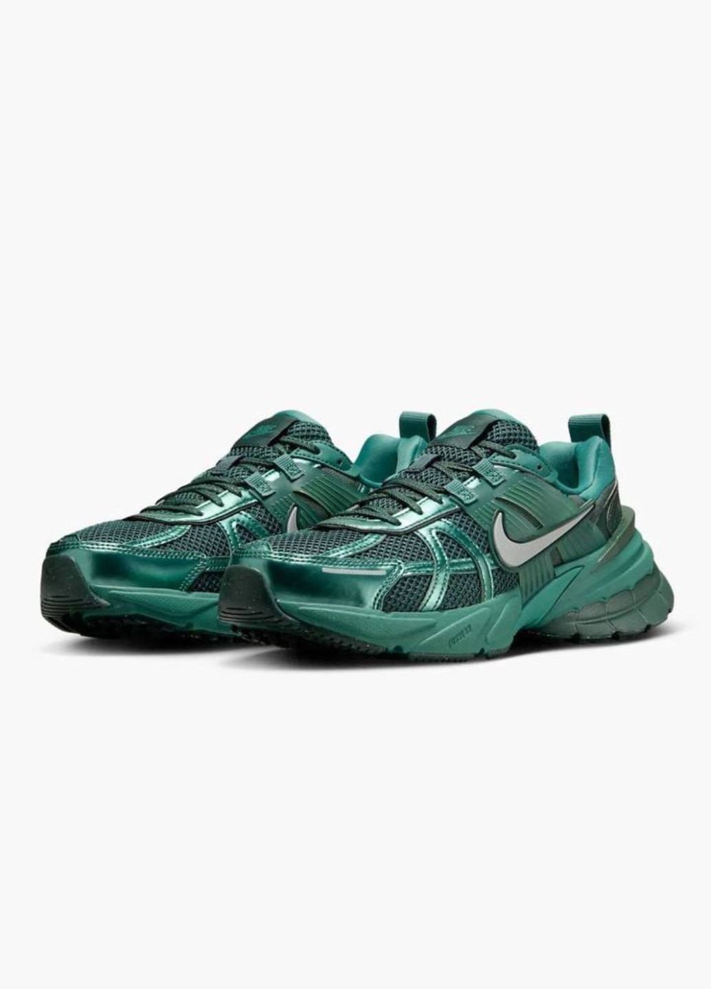 Чоловічі зелені бігові кросівки Nike