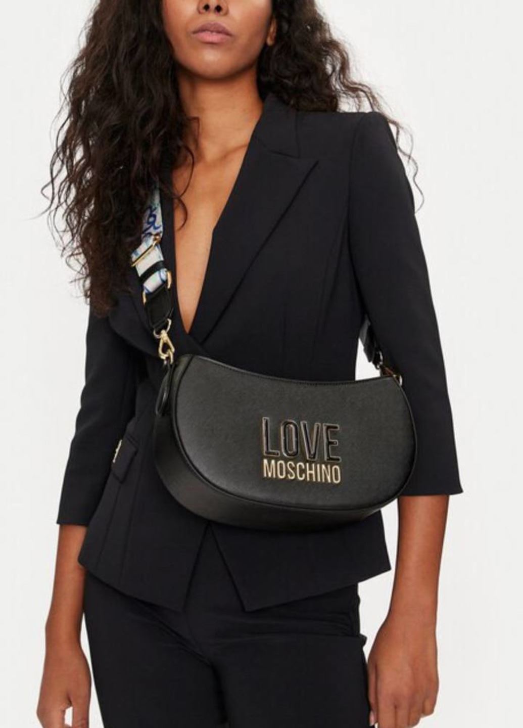 Сумка багет Love Moschino