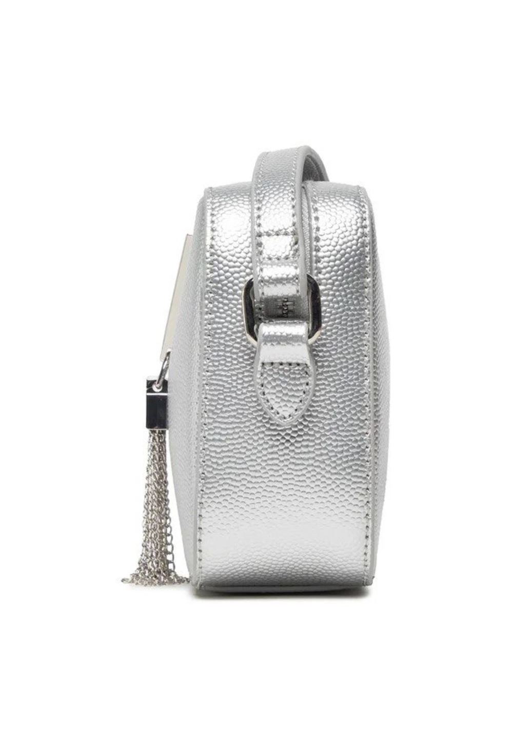 Срібна сумка crossbody Mario Valentino