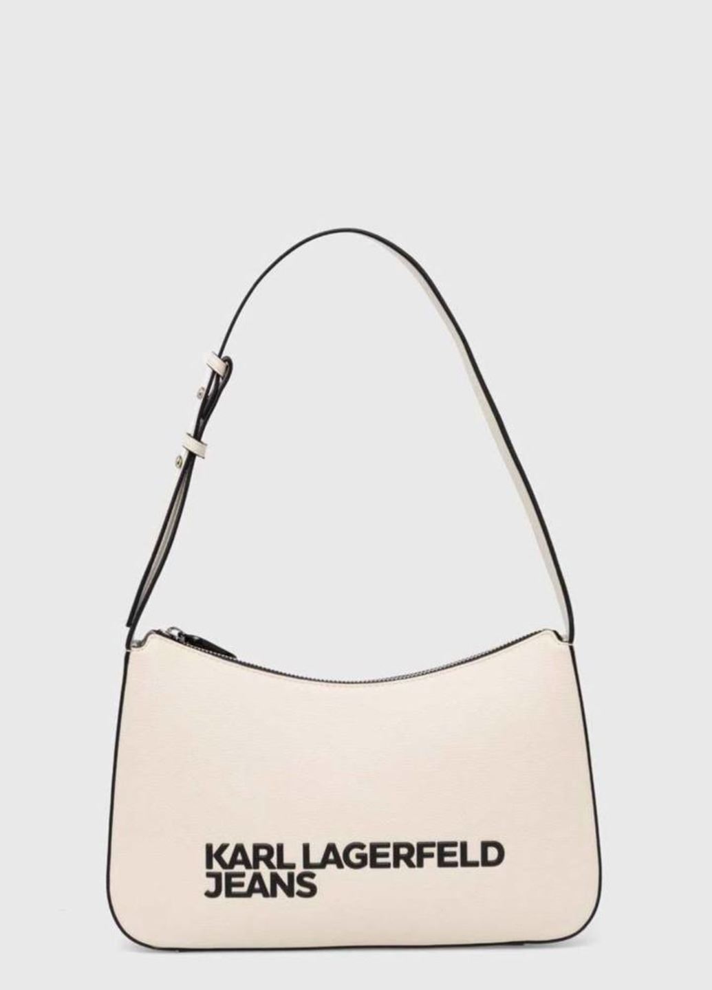 Бежева сумка Karl Lagerfeld Jeans