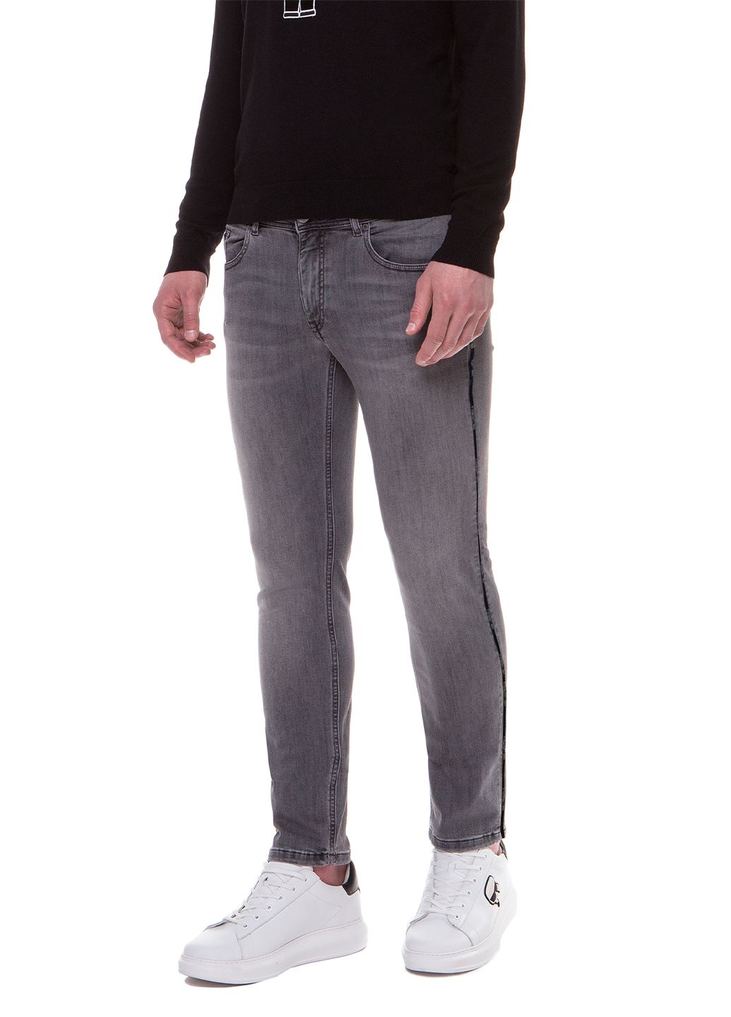 Чоловічі сірі джинси skinny Karl Lagerfeld Denim