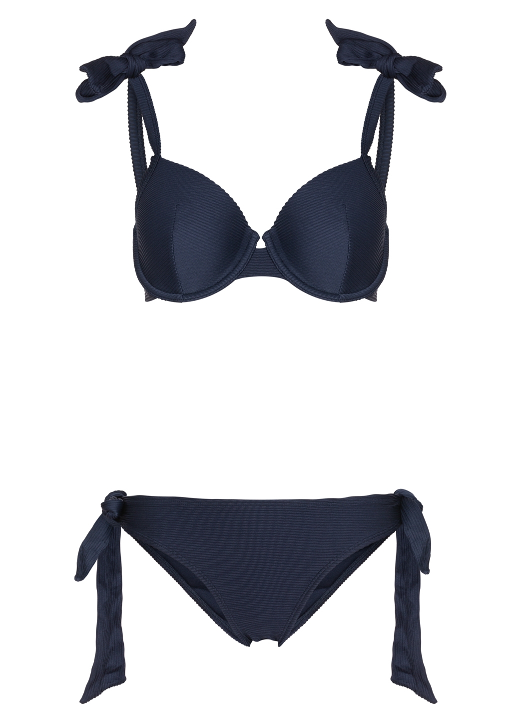 Раздельный купальник Hunkemoller в рубчик