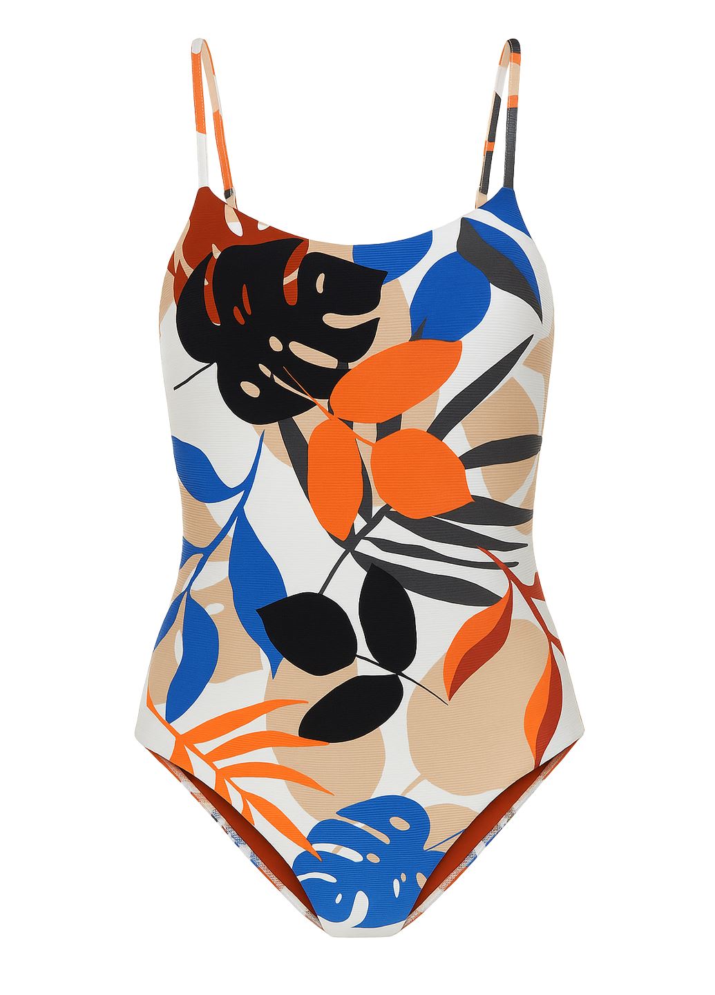 Женский слитный купальник Seafolly с тропическим принтом
