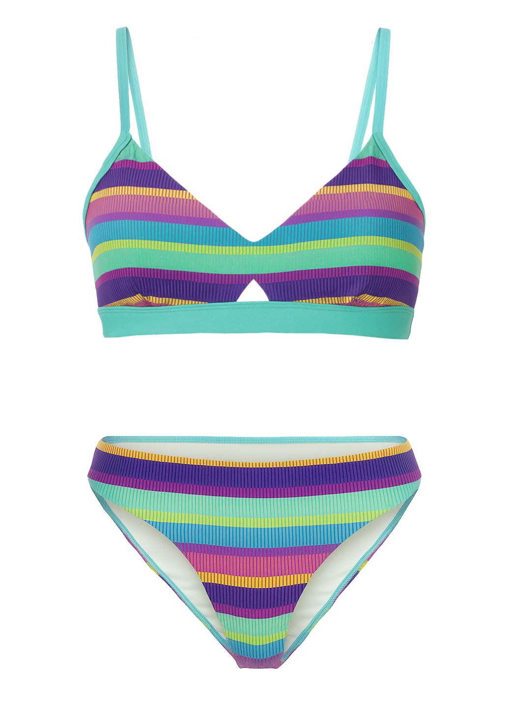 Купальник Seafolly разноцветный с вырезами