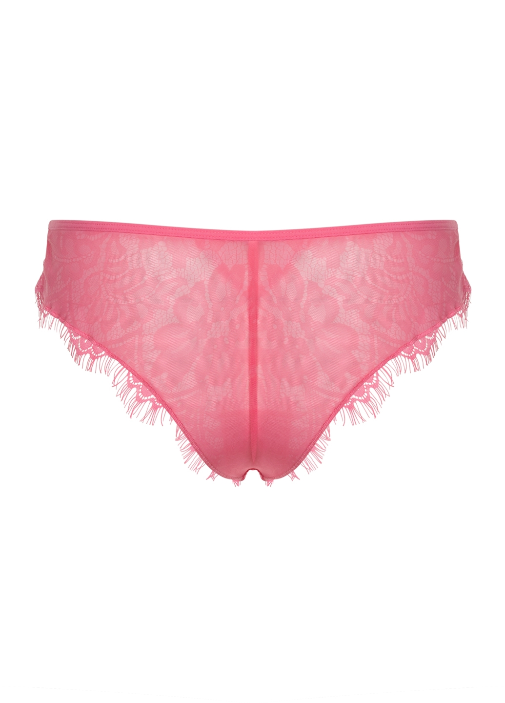 Жіночі рожеві мереживні труси-бікіні Hunkemoller.