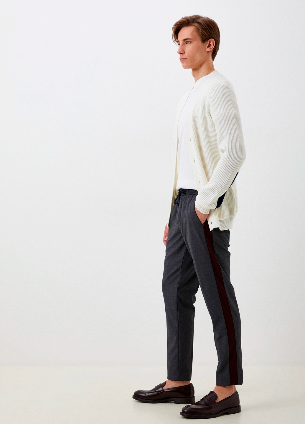Укороченные зауженные штаны Antony Morato