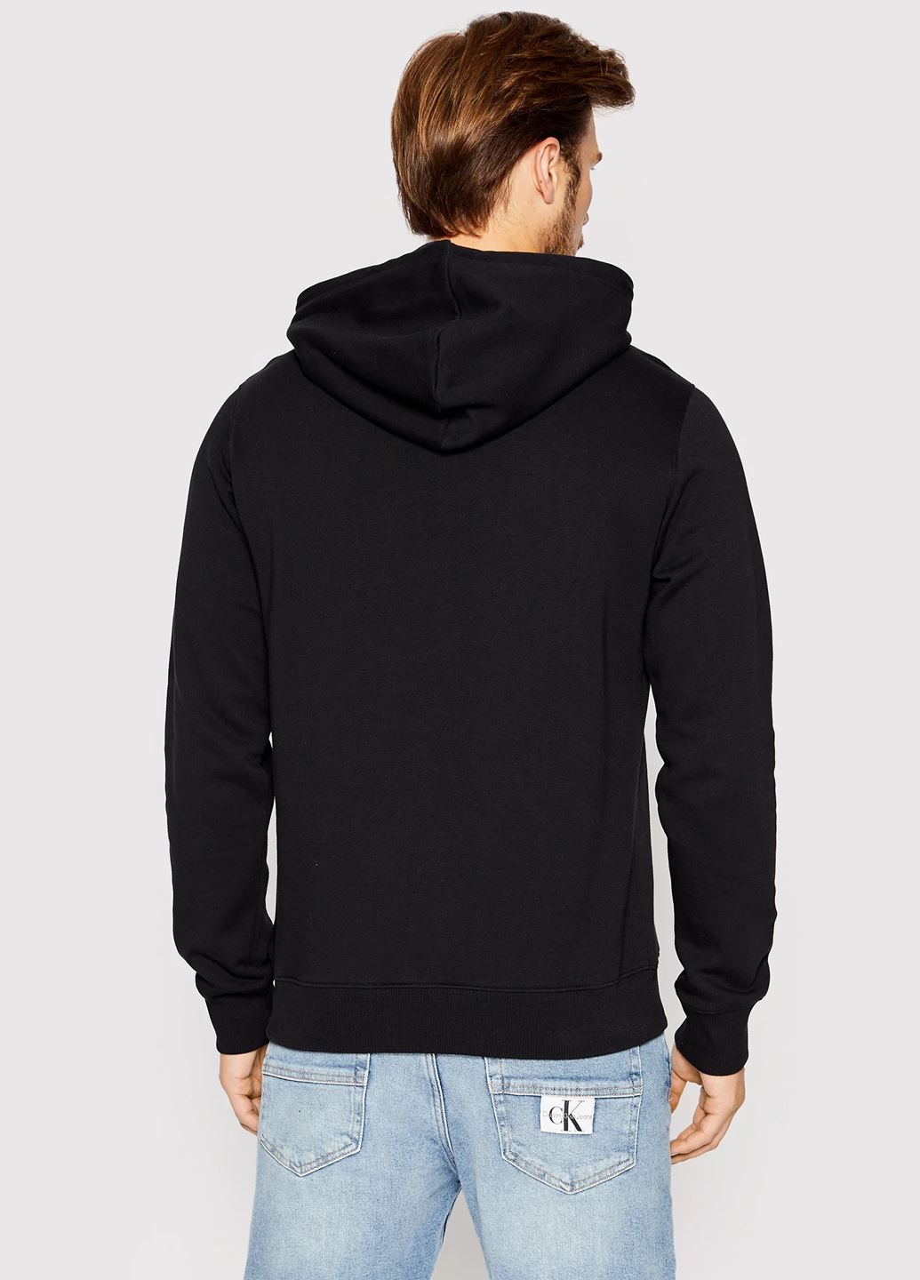 Чорне худі Calvin Klein Jeans