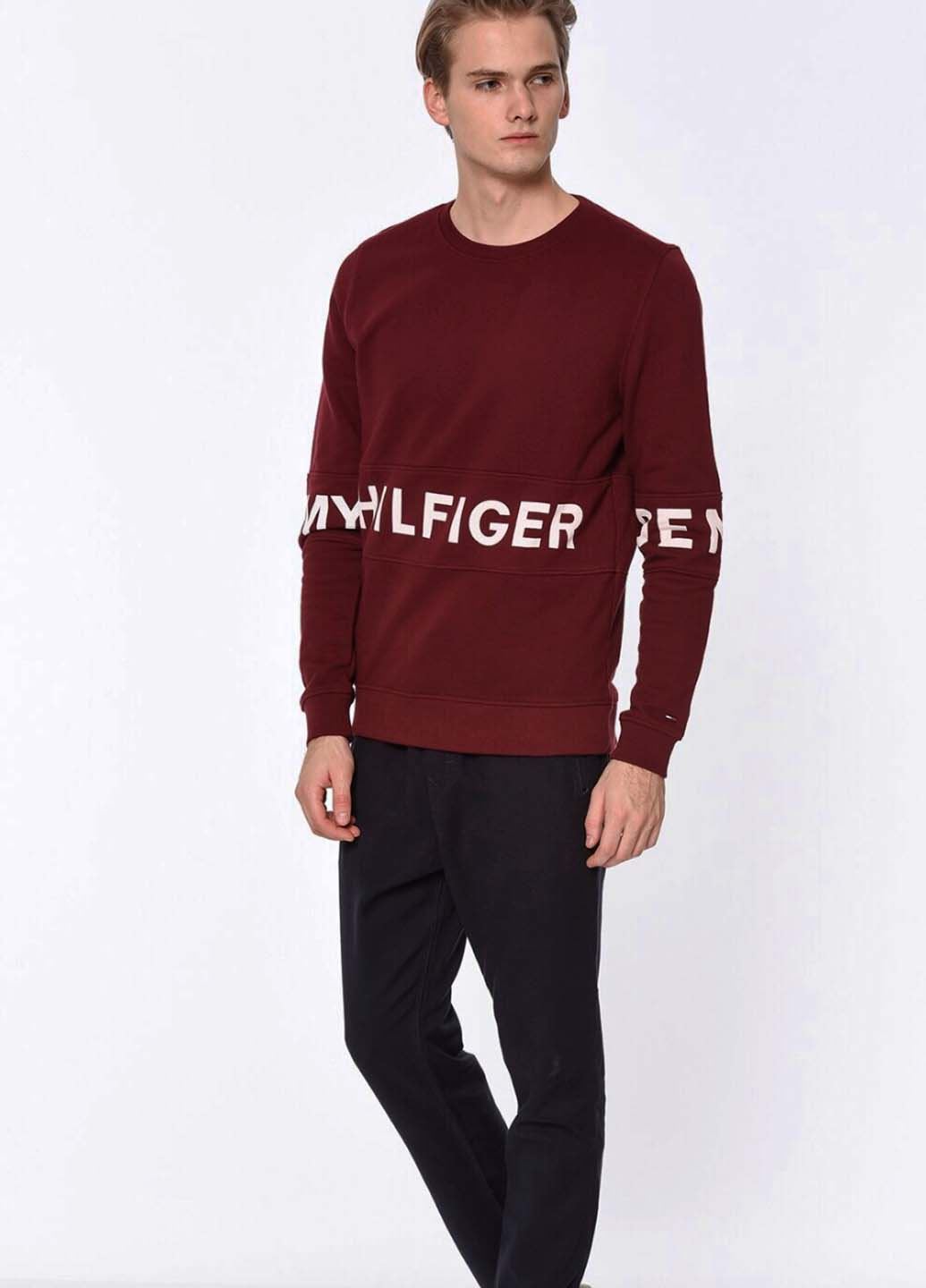 Чоловічий светр світшот з логотипом Tommy Hilfiger