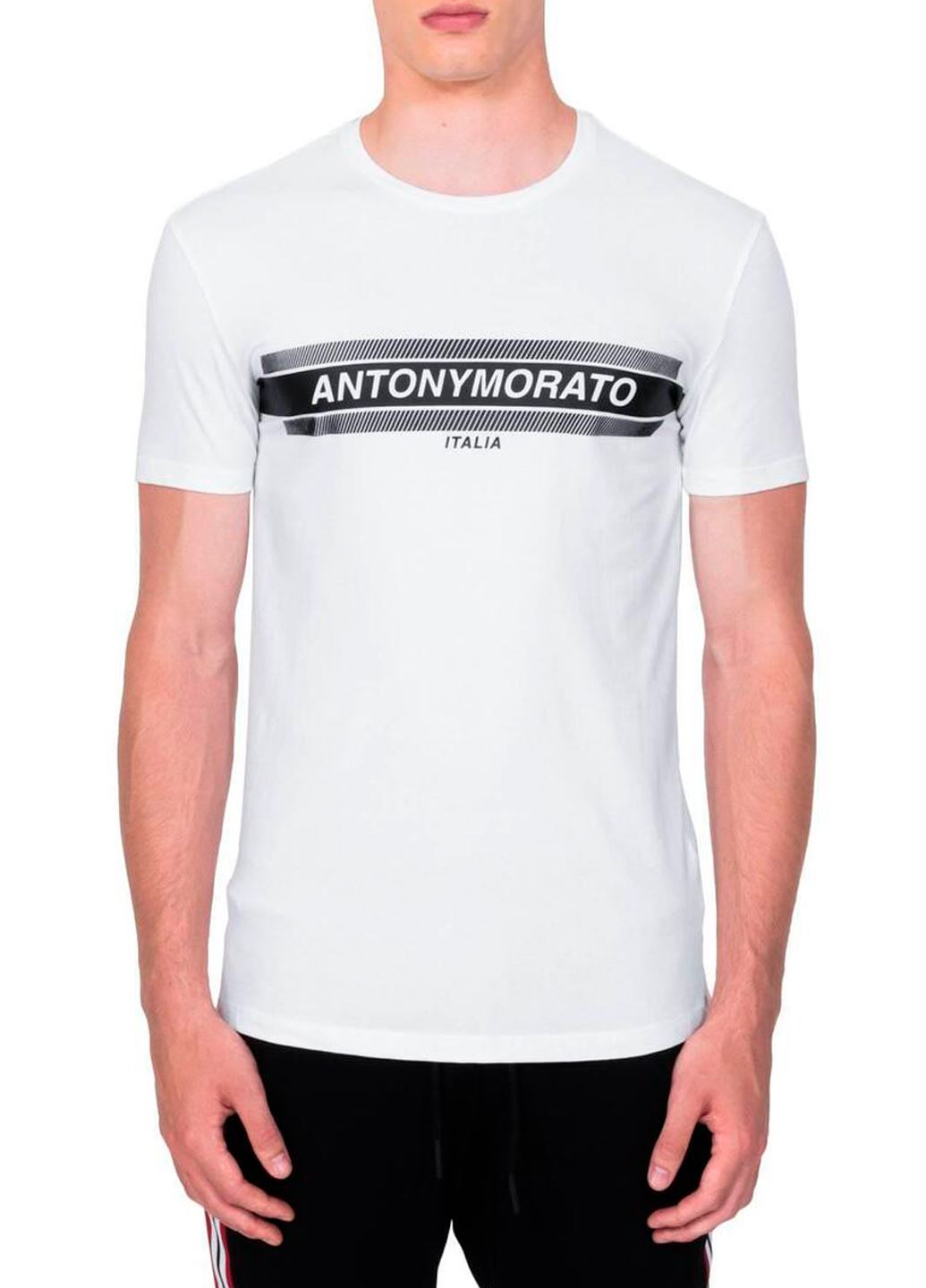 Чоловіча біла футболка Antony Morato
