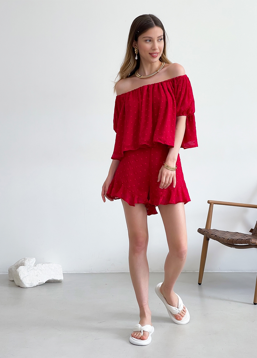 Жіночий літній костюм топ і шорти Keepsake The Label