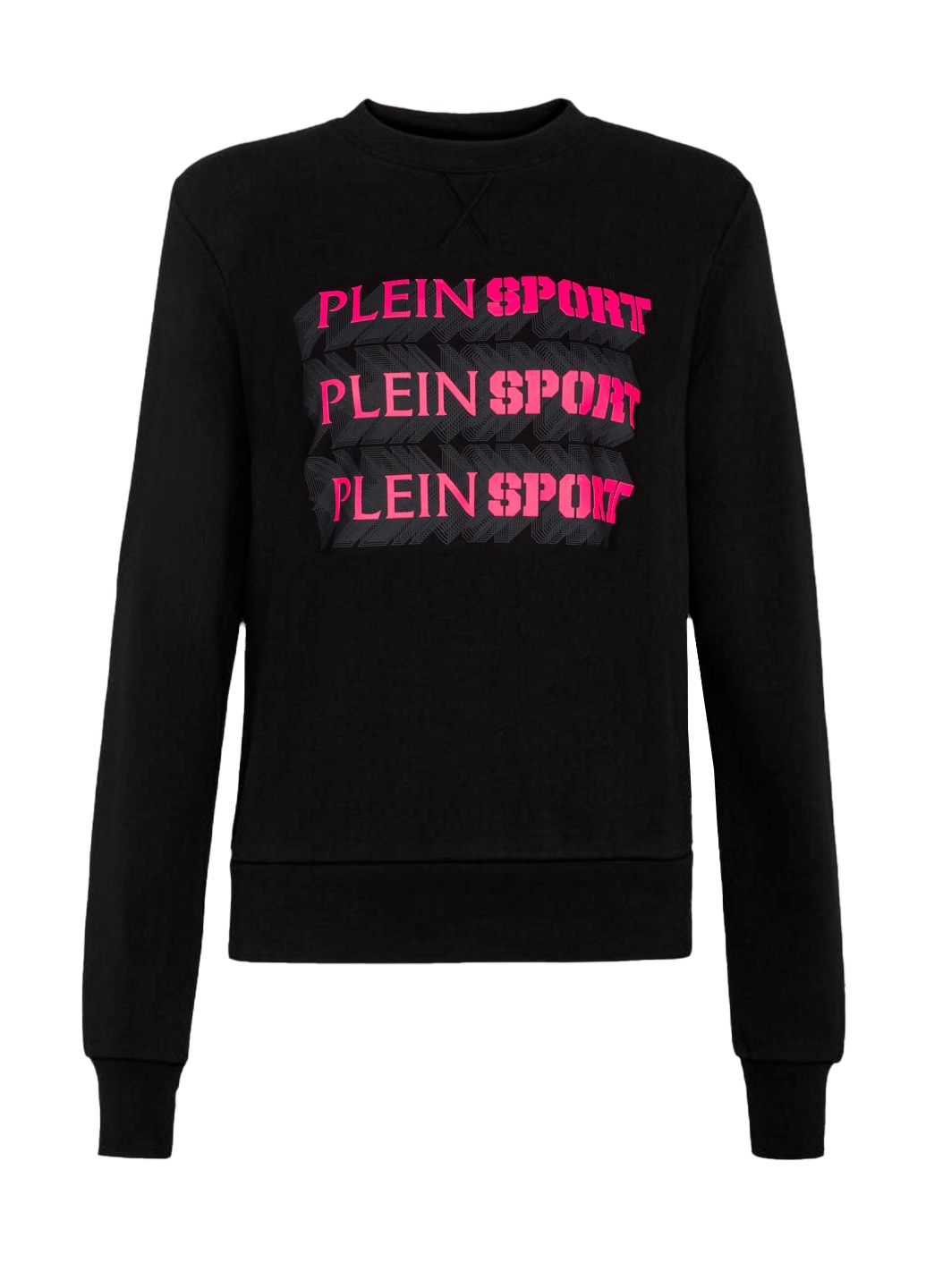 Женский черный спортивный костюм Plein Sport