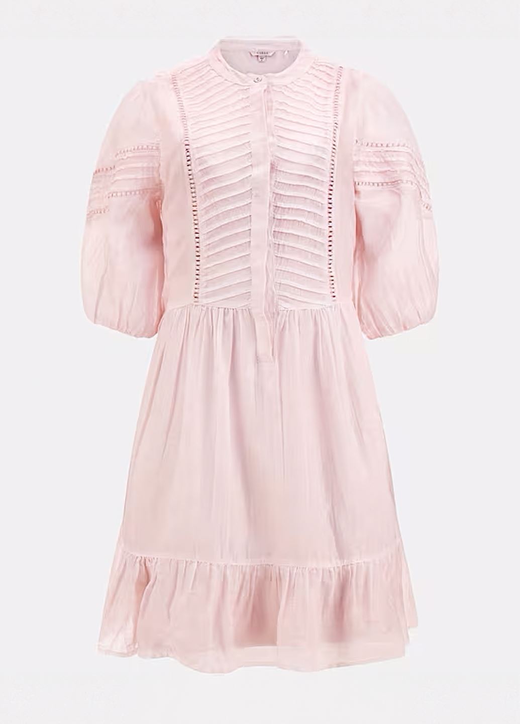 Рожева шовкова міні сукня Guess