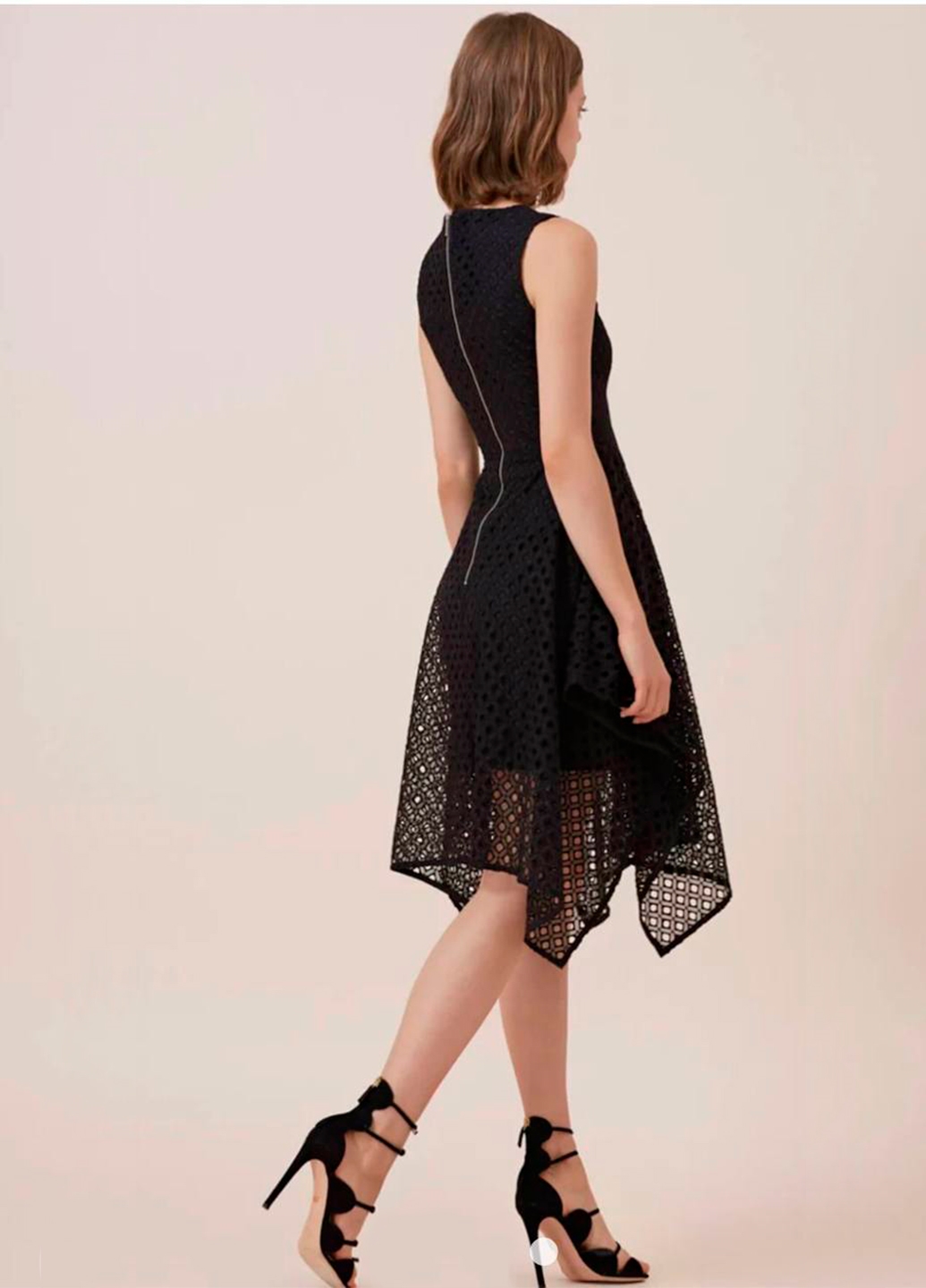 Чорна мереживна міні сукня Keepsake The Label