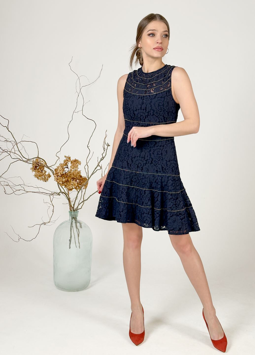 Кружевное мини платье Keepsake The Label без рукавов