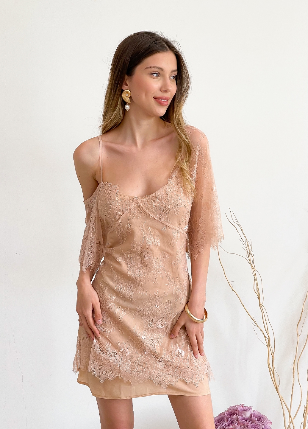 Літня мереживна міні сукня Keepsake the Label