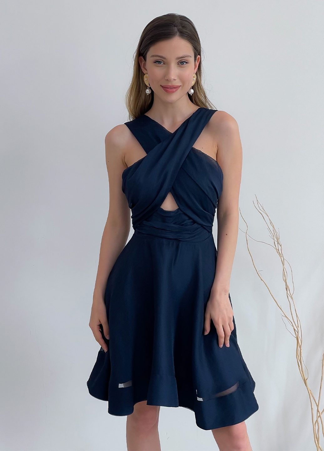 Шифонова міні сукня Keepsake The Label з пишною спідницею