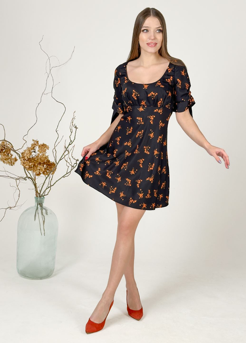 Жіноча чорна міні сукня Keepsake the Label